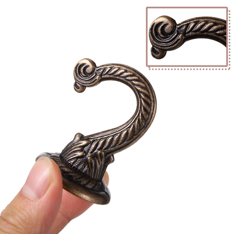 Hotop 6 Pcs Swag Ceiling Hooks Heavy Duty Swag Hooks