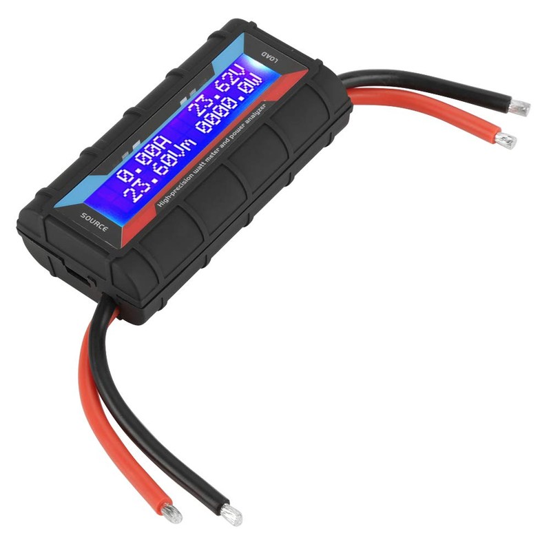 4.8V~60V Watt Meter 130A High Precision Voltage Amp Meter Power