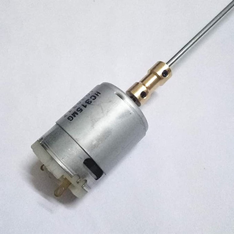 Pack of 5 Brass Shaft Coupling, Coupling Connector Sleeve, Shaft