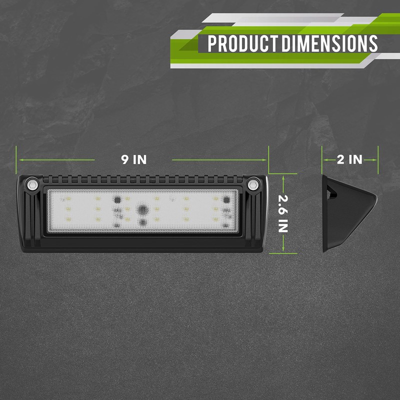 Leisure LED RV Exterior Porch Utility Light - 12v 1450