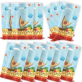 30Pcs Moana Cartoon Ocean Themed Party Decorations Gift Bags Under The Sea Birthday Decor Hawaiian Candy Bag Party Supplies Tropical Luau Baby shower Decorations