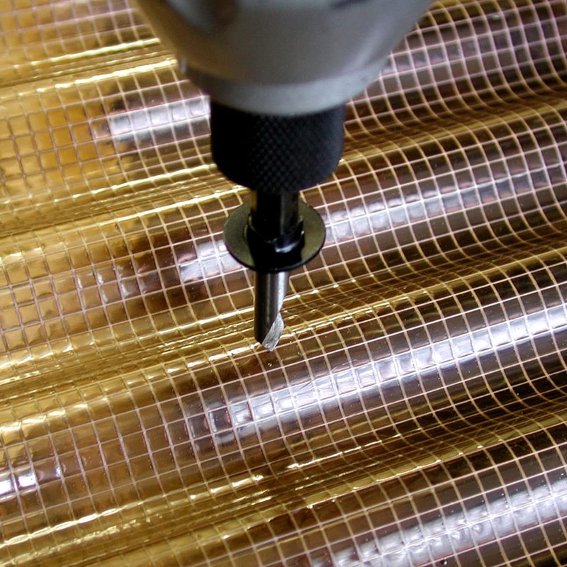 Star M 99X-055 Hexagonal Shaft Corrugated Plate Kiri 0.2 inches