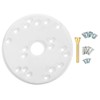 Universal Router Base Plate Kit, Base Plate Acrylic with Centering