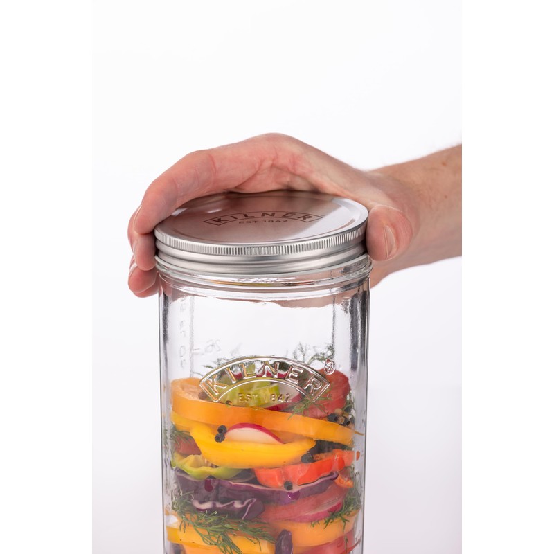 Kilner Fermentation Set / 1 Litre Jar with Fermentation Lid
