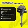 MOAUTO Set of 4 Ignition Coils Pack UF749 30520-5R0-013 &