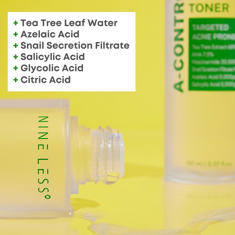 NINELESS [NINELESS]A-Control Azelaic Acid Toner 150ml