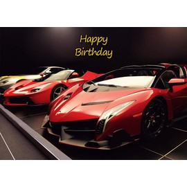 Car Birthday Card