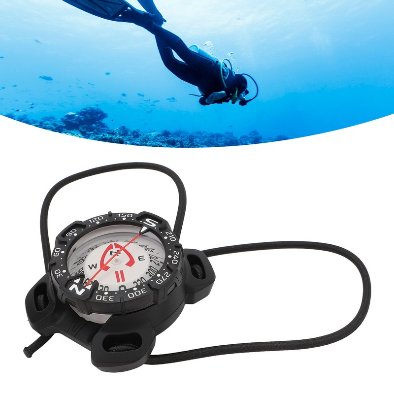 Diving Compass High Accuracy Waterproof Underwater Diving Compass for Sports