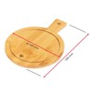Westmark 4 Serving Boards/Bamboo Plates, with Motif, Handle and Juice