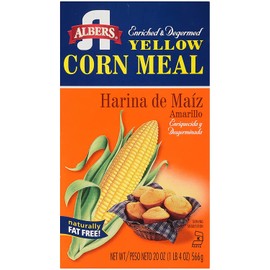 Albers Yellow Corn Meal, 20 oz (Pack of 4)