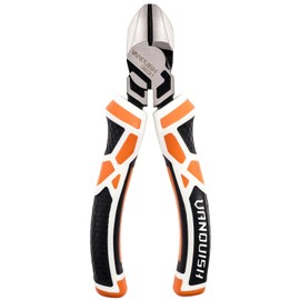 Vanquish Wire Cutters High Leverage Lineman Pliers for Twisting and Cutting Wires, Clamping Screws,Wire Stripper (6-inch Diagonal Cutting Plier)
