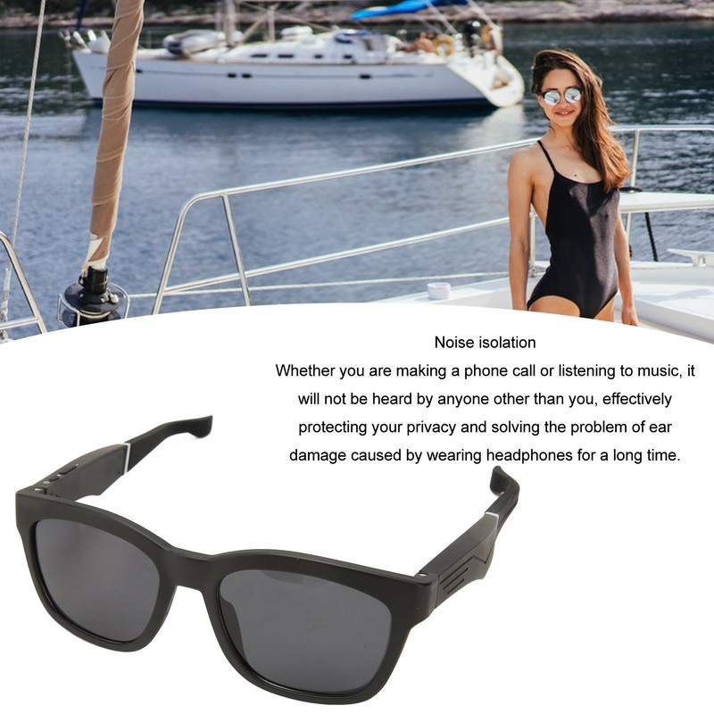 Smart Bluetooth Glasses Bone Conduction Noise Reduction Bluetooth 5.0 Wireless