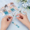 arricraft 15 Styles Shell Beads, Ocean Theme Beads Set, Natural