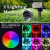 T-SUN 4PACK T-SUN Solar RGB Spot Lights Landscape Light Outdoor