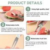 Pack of 3 Fruit Cutters, Summer Gadgets Melon Cutter, Watermelon
