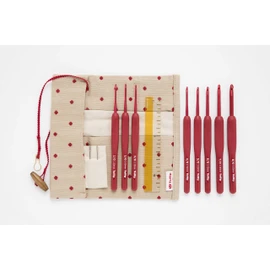 Crochet Hooks "ETIMO Red Crochet Hook Set, Red" Tulip Tulip Knitting Needles TED001