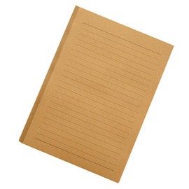 Tofficu 100sheets Retro Kraft Letter Paper for Handwritten Notes Smooth Texture for Letters Poems and Messages for Stationery Lovers and Gifting
