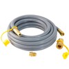 XCHQGC 25 FeeT 1/2 inch Natural Gas Hose with Quick