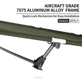 Naturehike GreenWild Camping Cot, Ultralight Folding Backpacking Cot, 60-Second Easy Set-Up, Supports 330lbs, Portable Camping Bed for Adults for Camping Hiking Travel Home