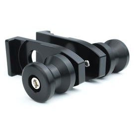 Mantt Rear Axle Sliders with Swing Arm Spools Fit for KLR650 2018-2008 KLR 650 Motorcycle Frame Sliders Crash Pads Protectors Stand Bobbins