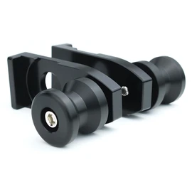 Mantt Rear Axle Sliders with Swing Arm Spools Fit for KLR650 2018-2008 KLR 650 Motorcycle Frame Sliders Crash Pads Protectors Stand Bobbins
