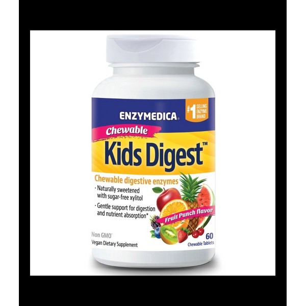 ENZYMEDICA Kids Digest 60 Chewable Tablets