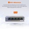 Tenda 5 Port Fast Ethernet PoE Switch mit 4 PoE+