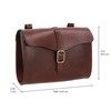 Gusti Saddle Bag Leather Handlebar Bag Leather Anti-Theft Bicycle Tool