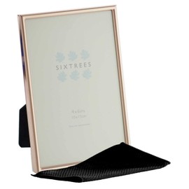Sixtrees 2-405-46 Winchester Copper 6x4 inch Photo Frame. Complete with microfibre polishing cloth.