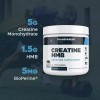 HMB Transparent Labs Creatine Monohydrate HMB Powder Muscle Strength Blue