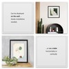 MUYE 5x7 Floating Frames Set of 2,Double Glass Picture Frame