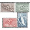 Norway 537-540 (complete.issue.) unmounted mint/never hinged ** MNH 1966 Ski-WM