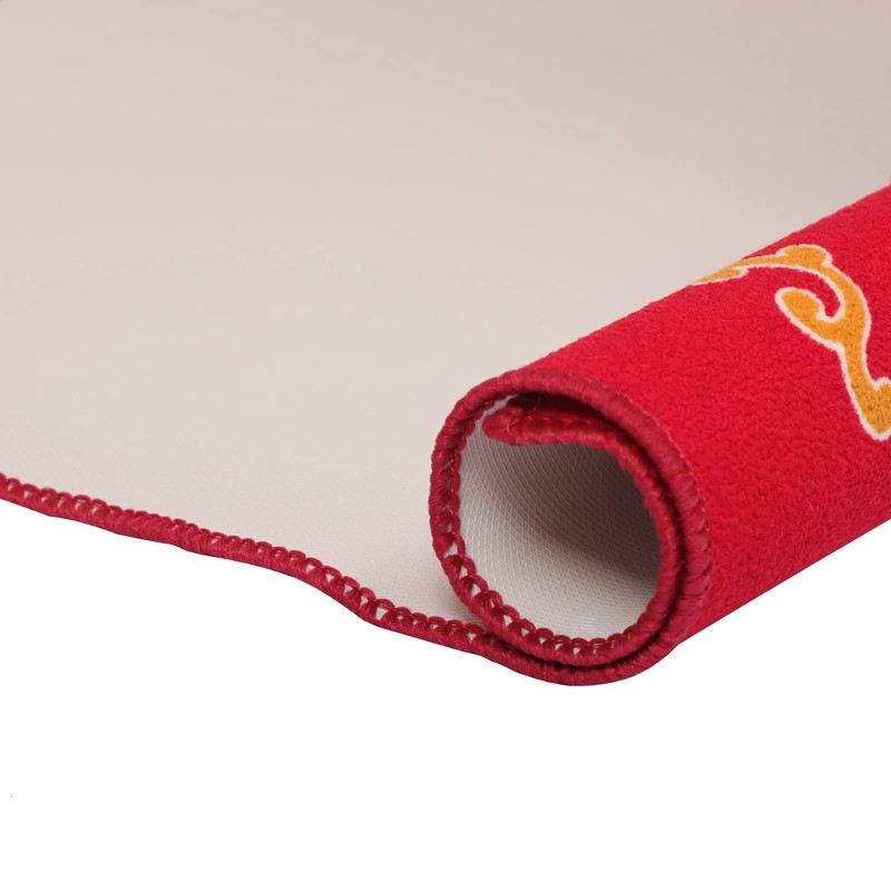 Mahjong Mat with 3 Dice, Anti Slip and Noise Reduction