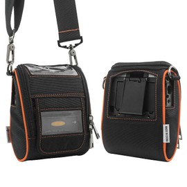 Soft Carrying Case for Zebra ZQ510 ZQ511 Mobile Thermal Printer - 2024 Upgrade Case Holster with Shoulder Strap and Belt Clip Compatible with Zebra ZQ510 ZQ511 Portable Carry Accessories