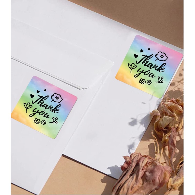 Phomeo 50x50mm Labels Rainbow Pattern 500pcs/Roll Phomemo 2" Round Rainbow