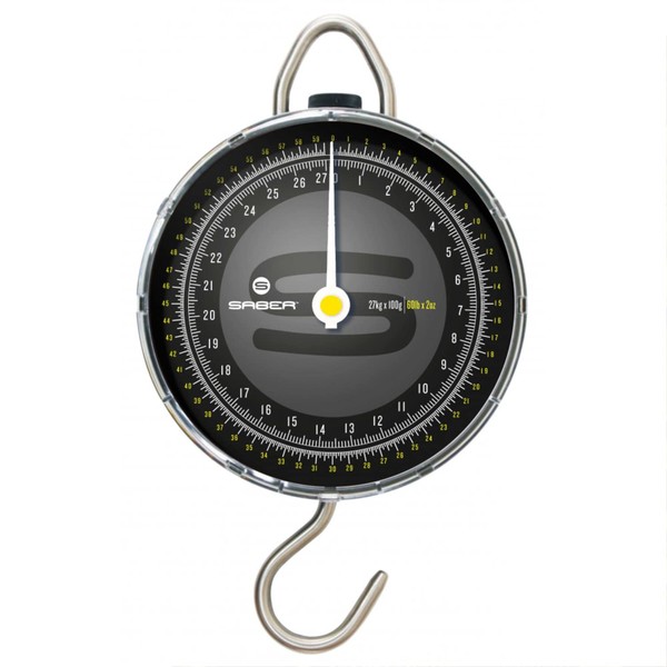 Saber - Dial Scales - Up to 60lb - Black