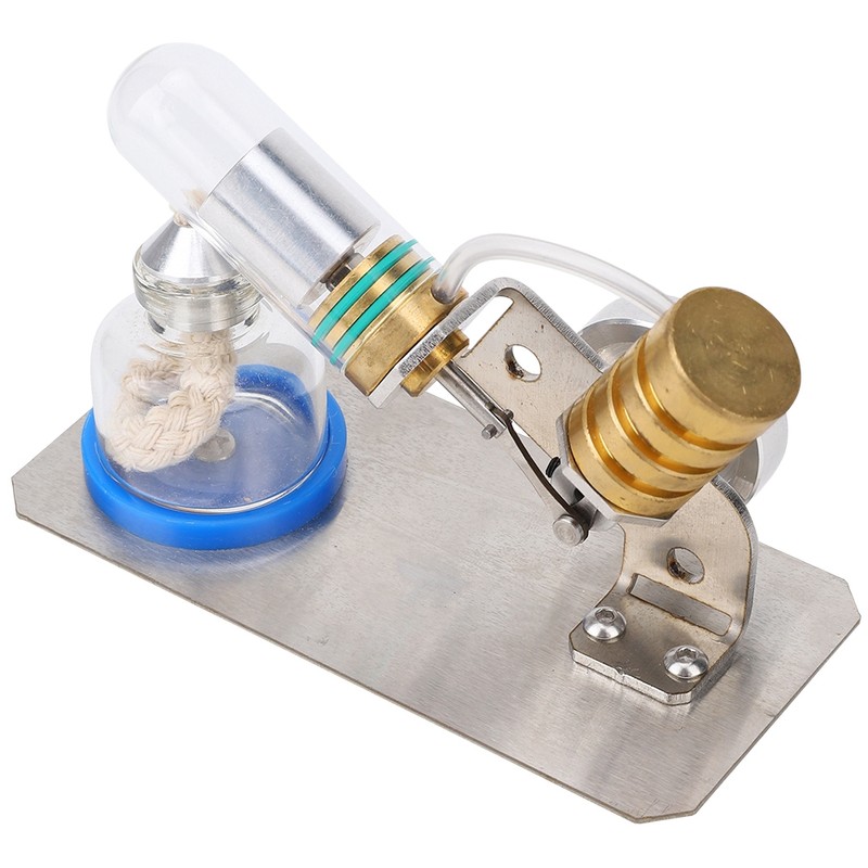V Type Stirling Engine Model Physics Experiment Educational Tool Toy