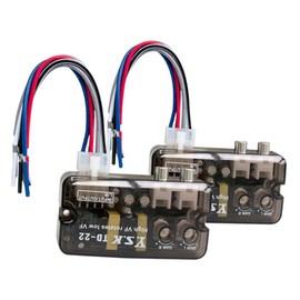 Operitacx Audio Converter Speaker Subwoofer Wiring Kit Capacitor Car Audio Convertidor Low Pass Filter for Subwoofer High to Low Voltage Audio Recoil Audio Car Amplifiers Auto Level Abs