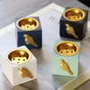 ABOOFAN 1pc Square Resin Censer Burner Elegant Middle Eastern Aroma