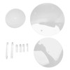 3 Tier Cupcake Stand Acrylic Dessert Carrier Transparent Removable Legs