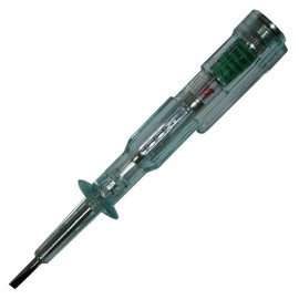 2 in 1 Voltage Tester/Voltage Tester Continuity Tester Screwdriver for e.g. Incandescent Bulbs Voltage Range 110-250V