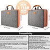 ZINZ Slim Expandable Laptop Case 15.6 Inch Sleeve Upgraded Protective