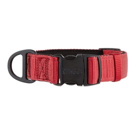 KONG Max HD Ultra Durable Neoprene Padded Dog Collar (Large, Red)