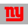 Unbranded New York Giants Vinyl Decal - White, 6"
