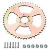 JNDO Mini Bike Sprocket 50T 420 Chain 6 Hole Rear