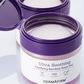 Derma Firm Ultra Soothing Clari Paing Bamboo Toner Pad 60 sheets / 더마펌 울트라 수딩 클래리파잉 밤부 토너 패드 60매