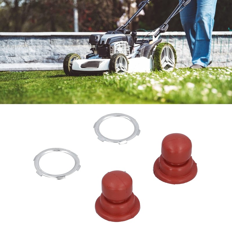 BAOFUYA 2-Piece Primer Bulb with Rings, Easy to Replace Lawnmower