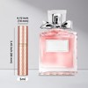 muilsae AD00PK Diamond Design Refillable Perfume Bottle 5ml, Portable and