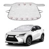 Car Windshield Cover Sunshade 9pcs Magnetic Windscreen Cover Sun Shade