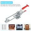 SKYCY 2PK Toggle Clamp 2000 lbs Holding Capacity,431 Self-Lock U-Bolt